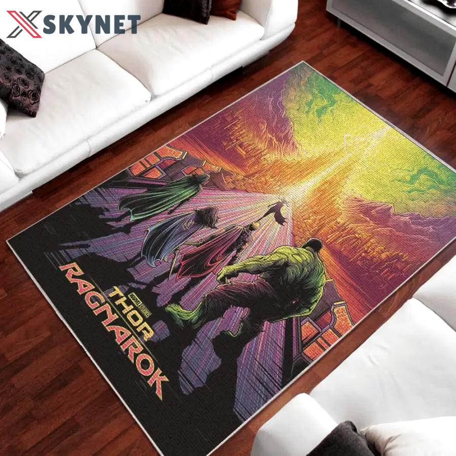 Thor ragnarok area rug living room rug home decor home decor bedroom living room decor Rectangle Rug