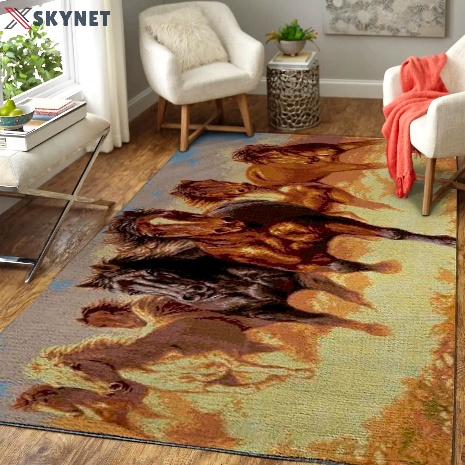 Todoroki collage area rug living room rug home decor carpet Rectangle Rug