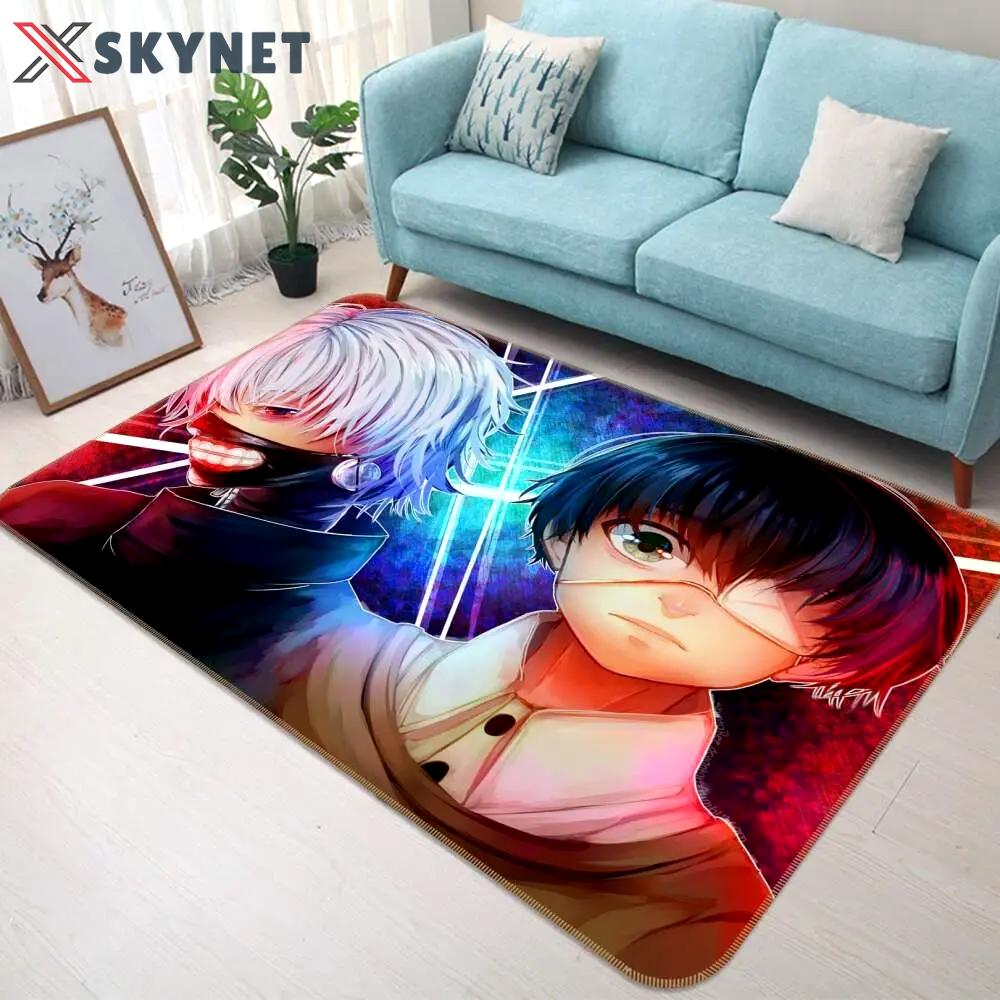 Tokyo ghoul anime 17 area rug living room and bed room rug rug regtangle carpet floor decor home decor Rectangle Rug