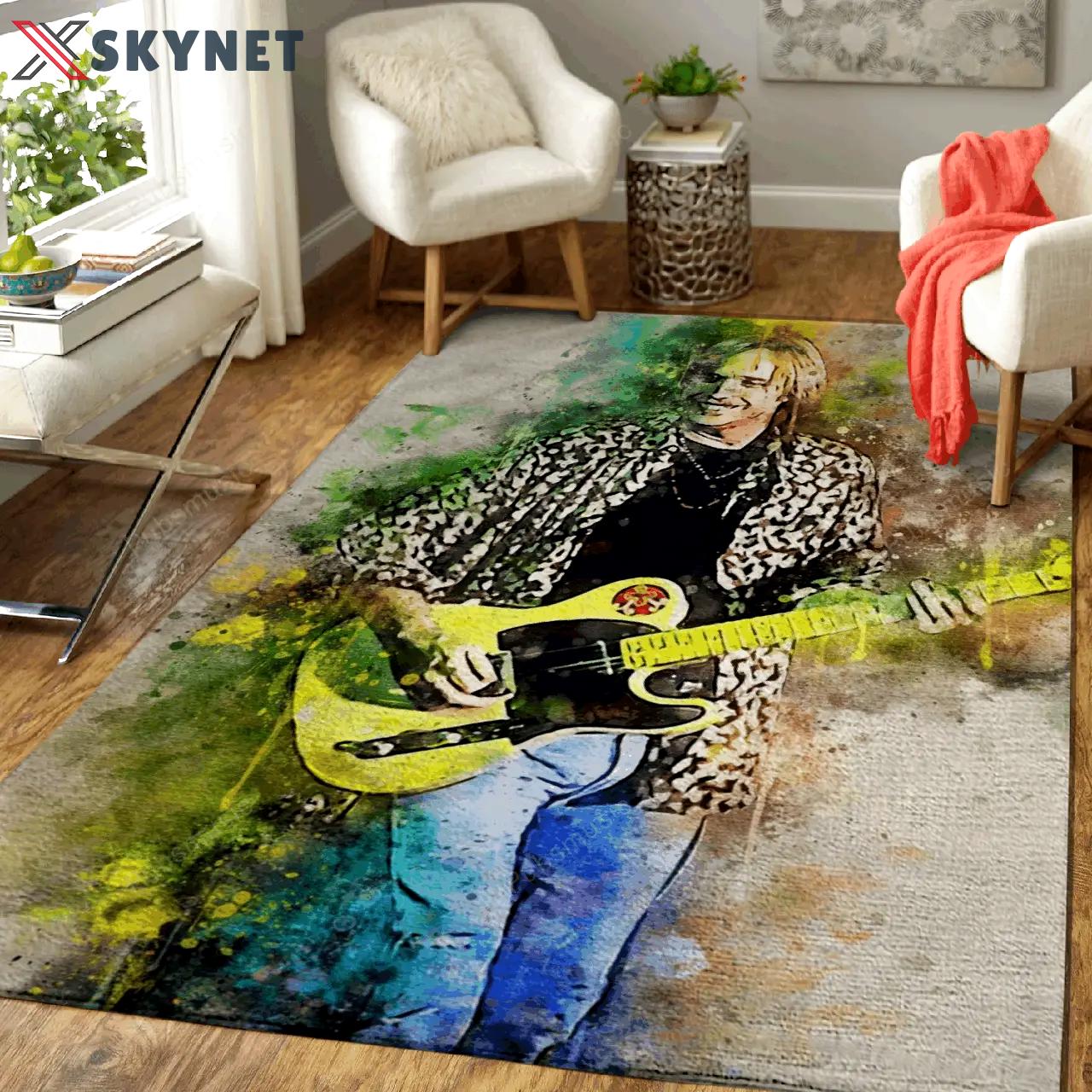 Tom petty music world art for fans area rug living room carpet rug regtangle carpet floor decor home decor Rectangle Rug