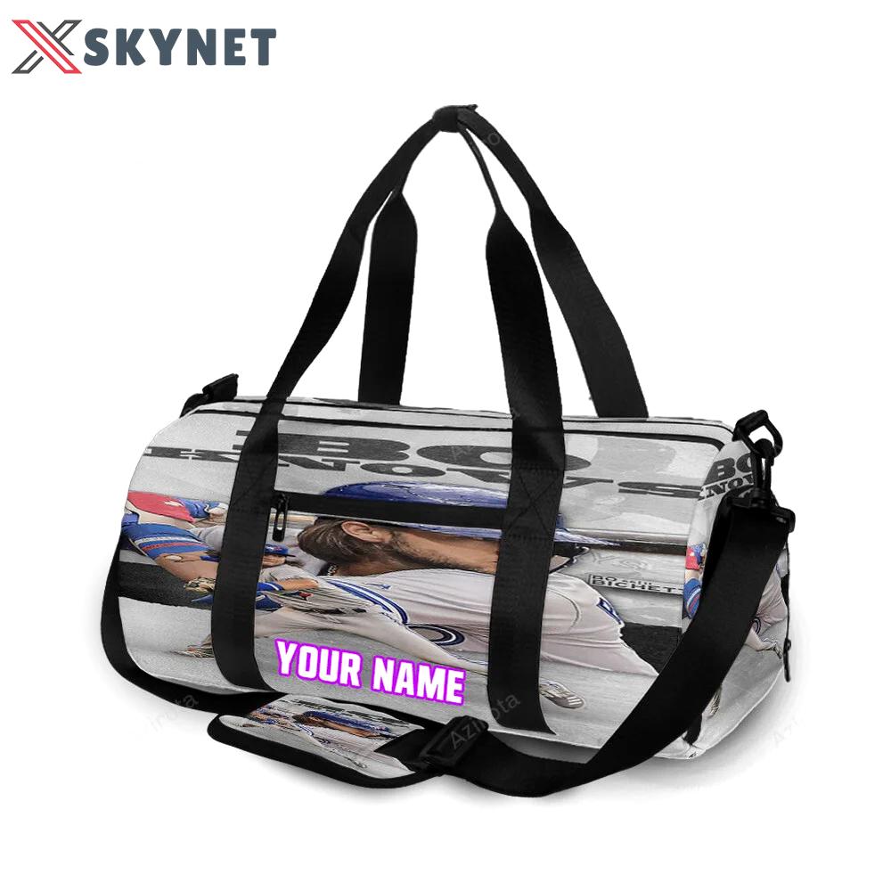 Toronto blue jays bo bichette10 personalized name travel bag gym bag 2576 Travel Bag