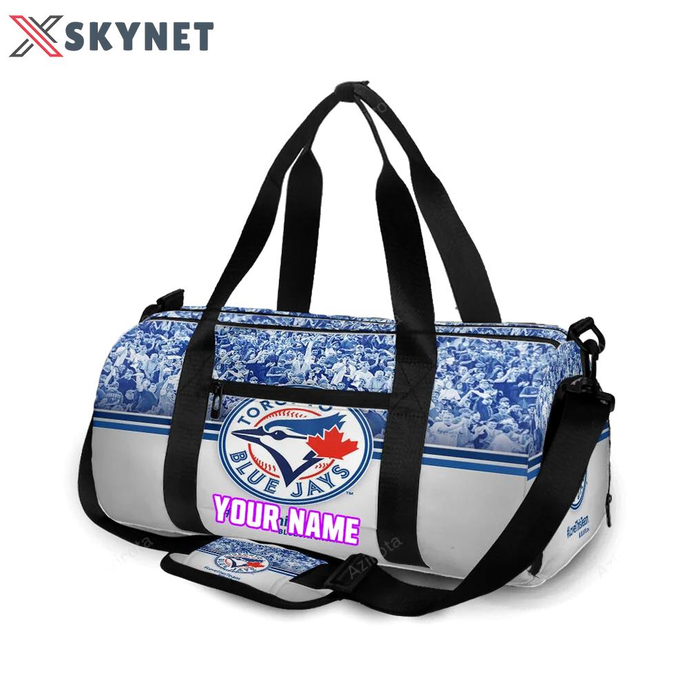 Toronto blue jays russell bird fans personalized name travel bag gym bag 2421 Travel Bag