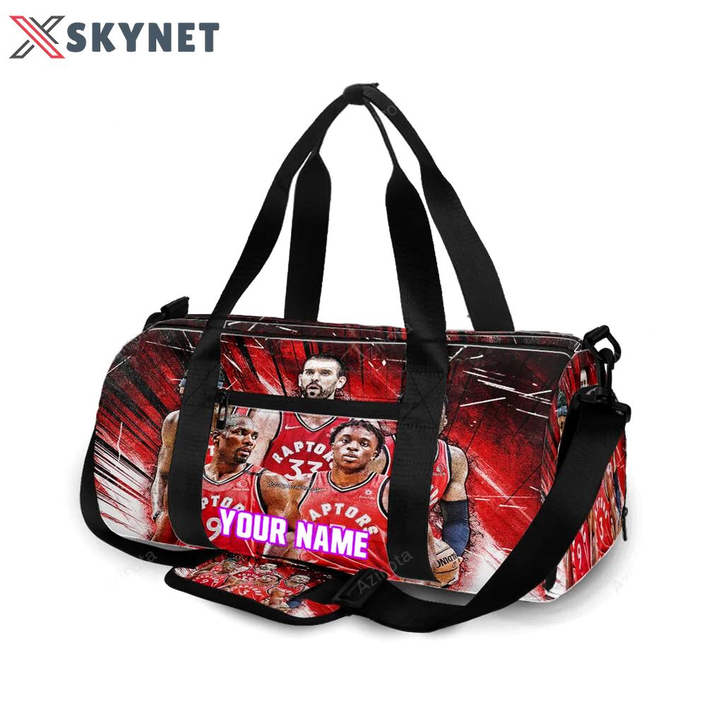 Toronto raptors all players4 personalized name travel bag gym bag 2561 Travel Bag