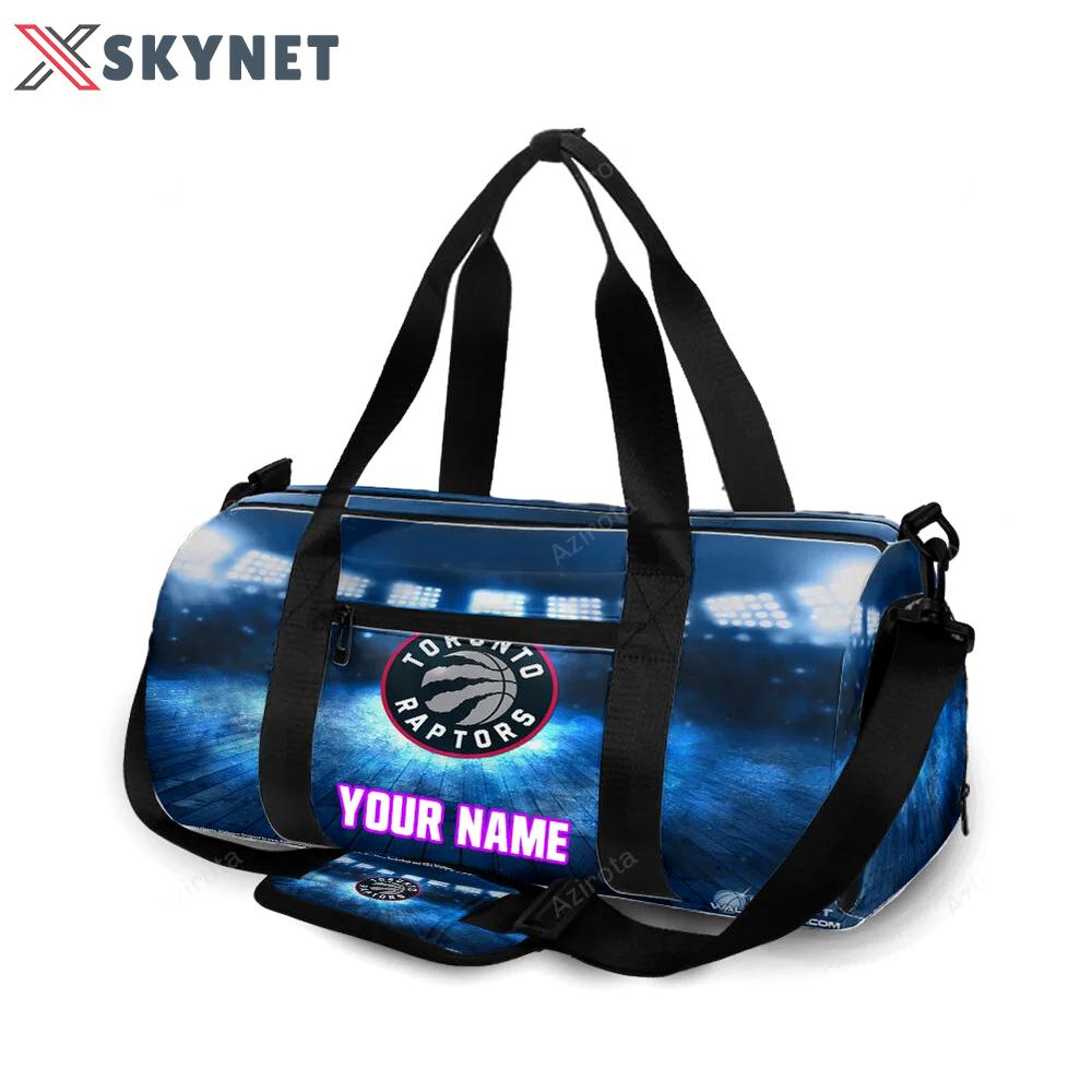Toronto raptors stadium personalized name travel bag gym bag 2603 Travel Bag