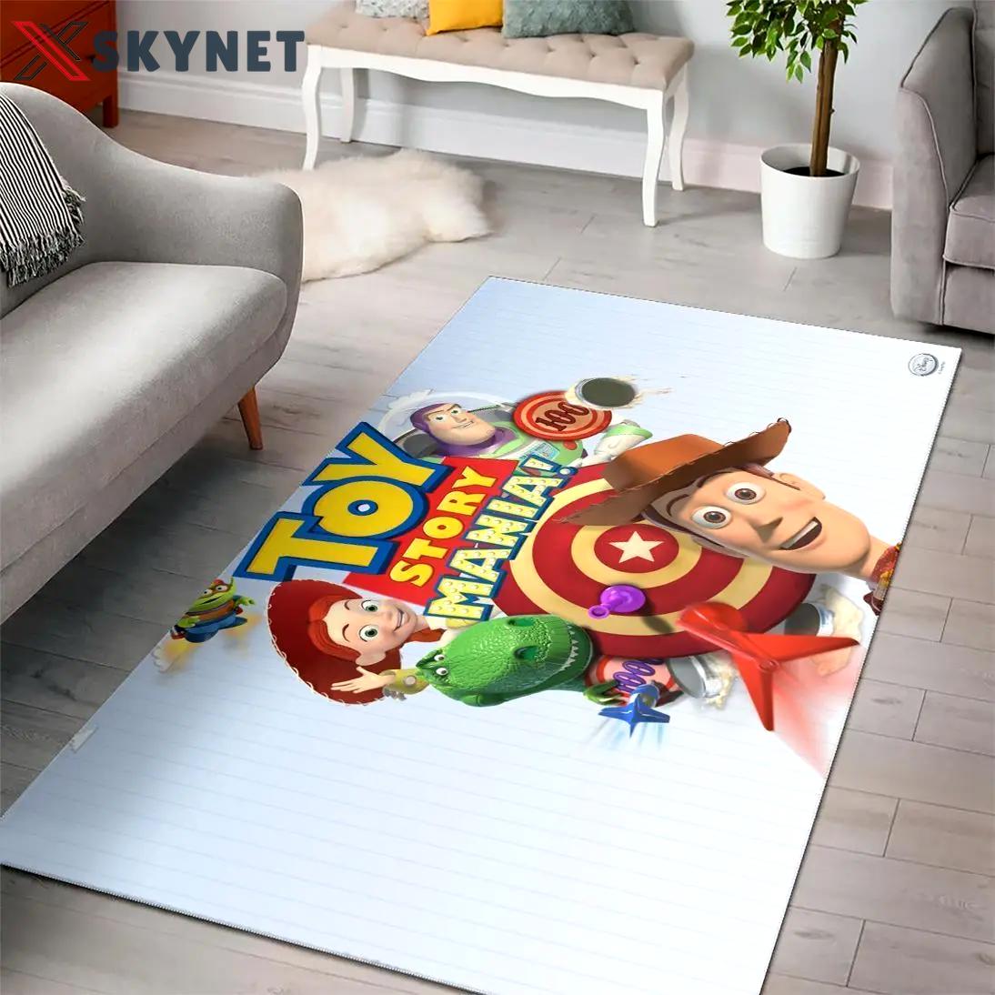 Toy story mania area rug living room rug home decors living room rug living room rug home decor floor decor Rectangle Rug