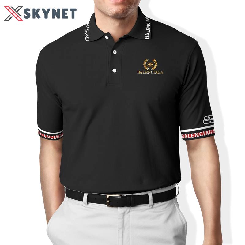 Upgrade your style with balenciaga premium polo shirt trending outfit 2023 186 Polo Shirt