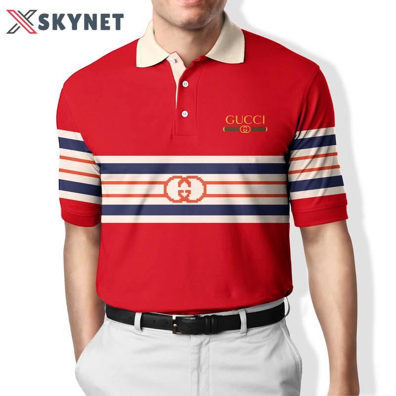 Upgrade your style with gucci premium polo shirt trending outfit 2023 77 Polo Shirt