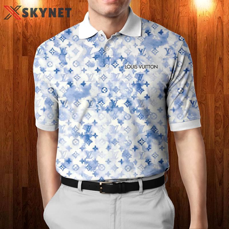 Upgrade your style with louis vuitton lv premium polo shirt trending outfit 2023 1 Polo Shirt
