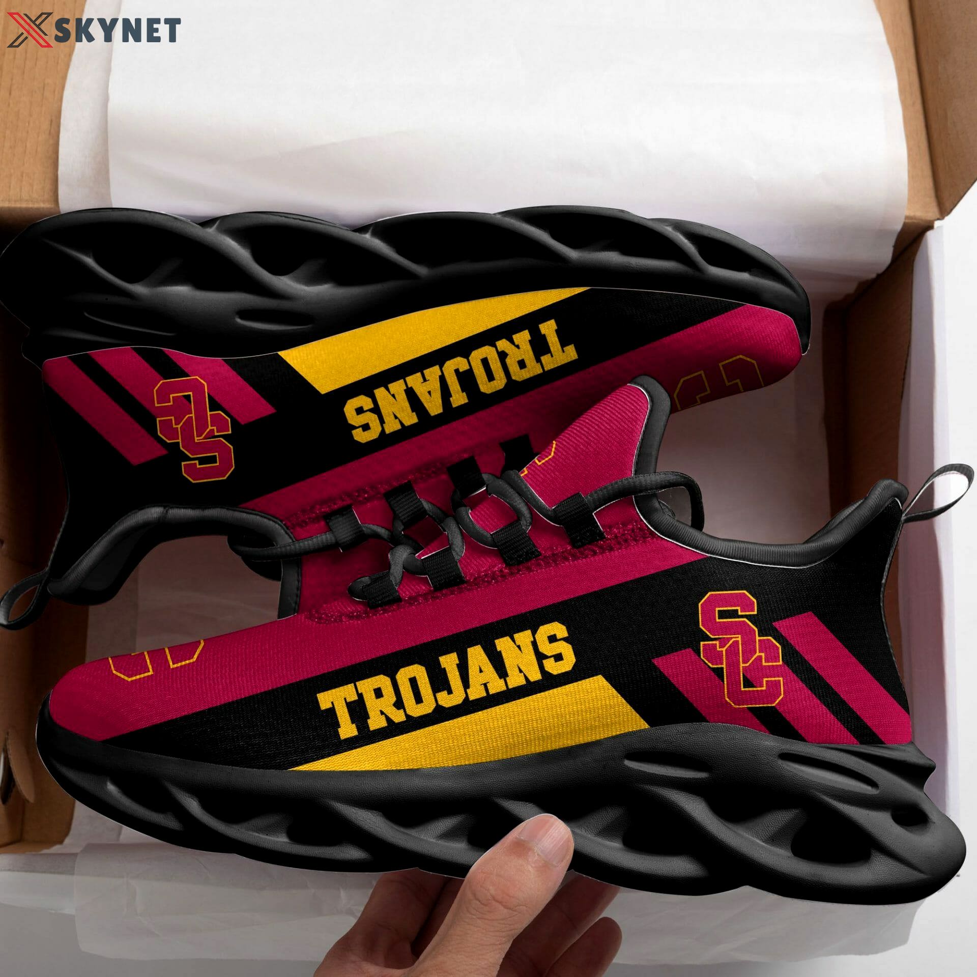 Usc trojans black shoes max soul ch Max Soul Shoes