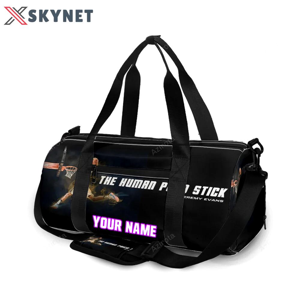 Utah jazz 40 jeremy evans v30 personalized name travel bag gym bag 2512 Travel Bag