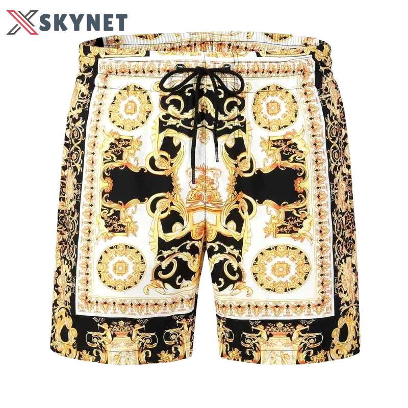 Versace 3d hot luxury all over print shorts pants for men 118 Shorts For Ment