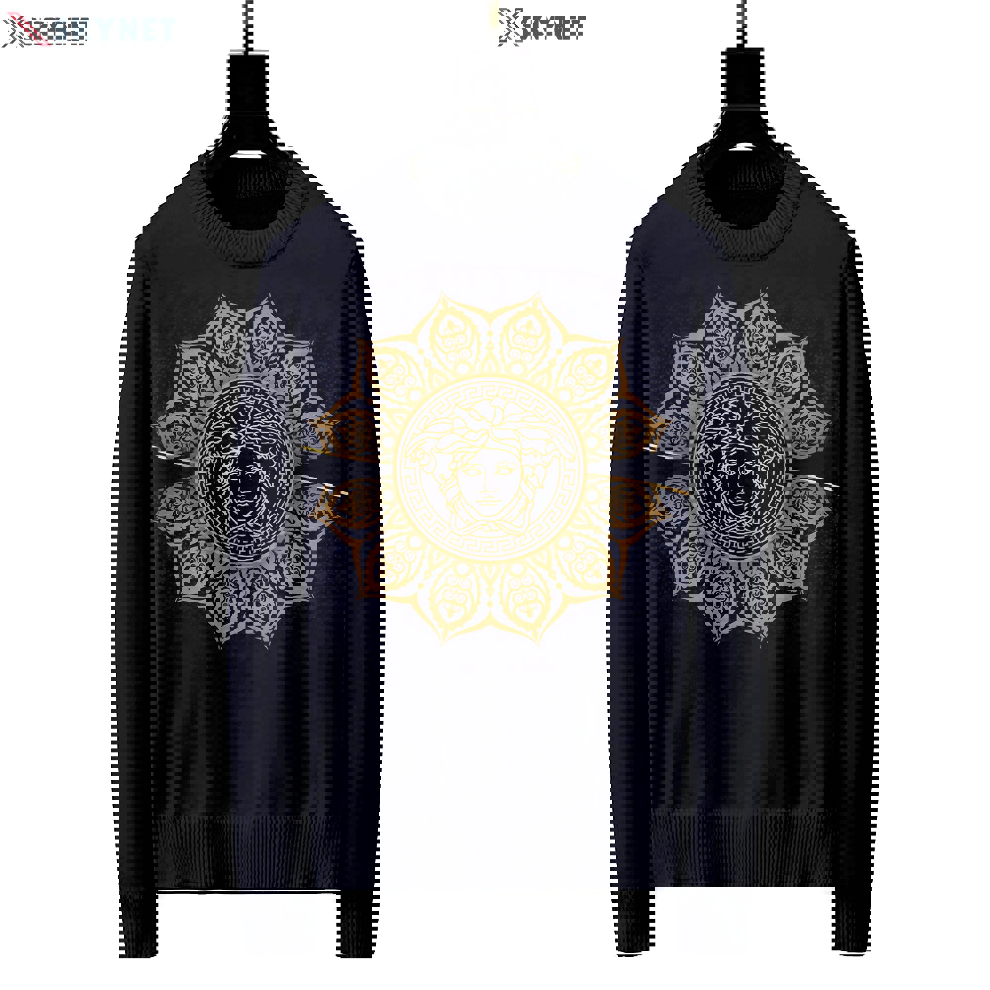 Versace luxury ugly sweater for winter hot 2024  style 716 Christmas Ugly Sweater