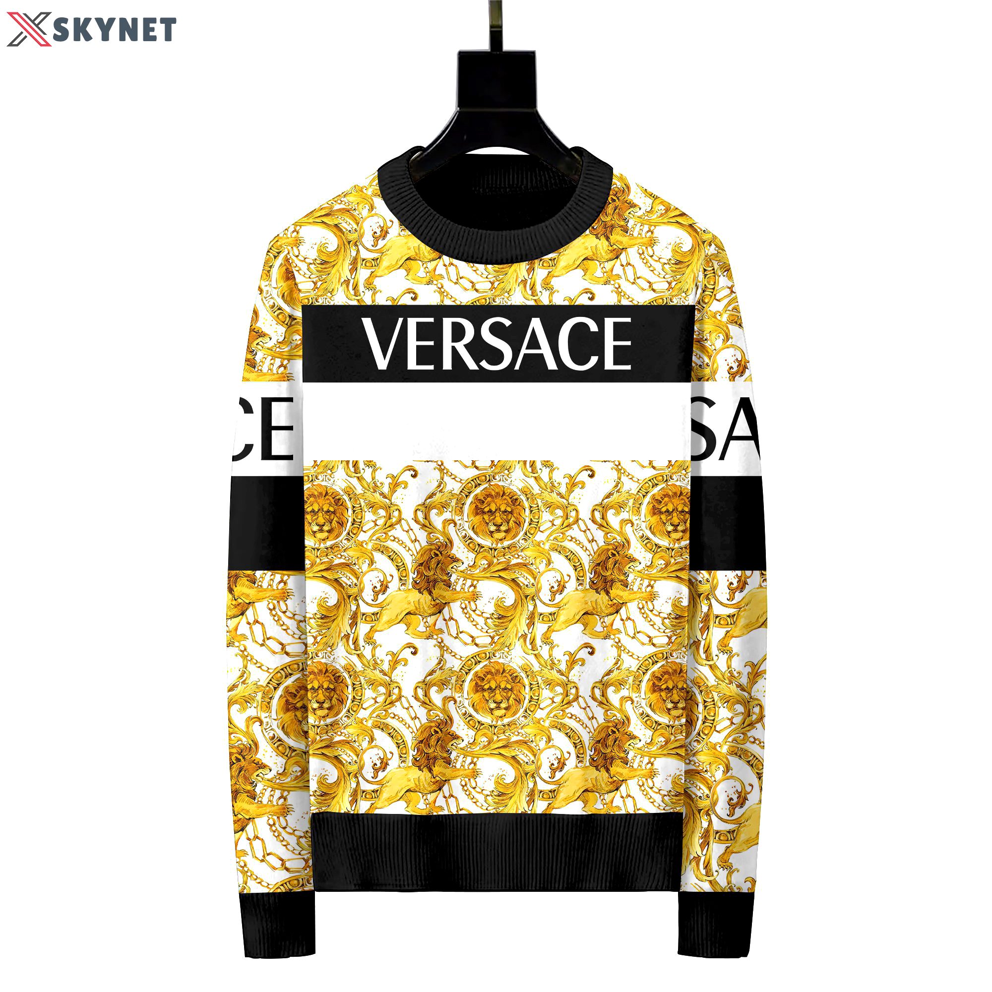 Versace luxury ugly sweater for winter hot 2024  style 732 Christmas Ugly Sweater