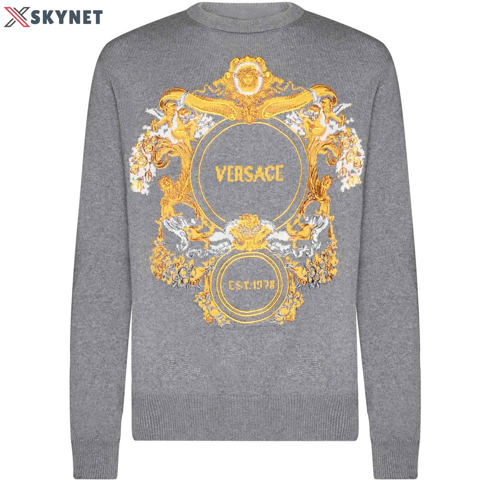 Versace luxury ugly sweater for winter hot 2025style 511 Christmas Ugly Sweater