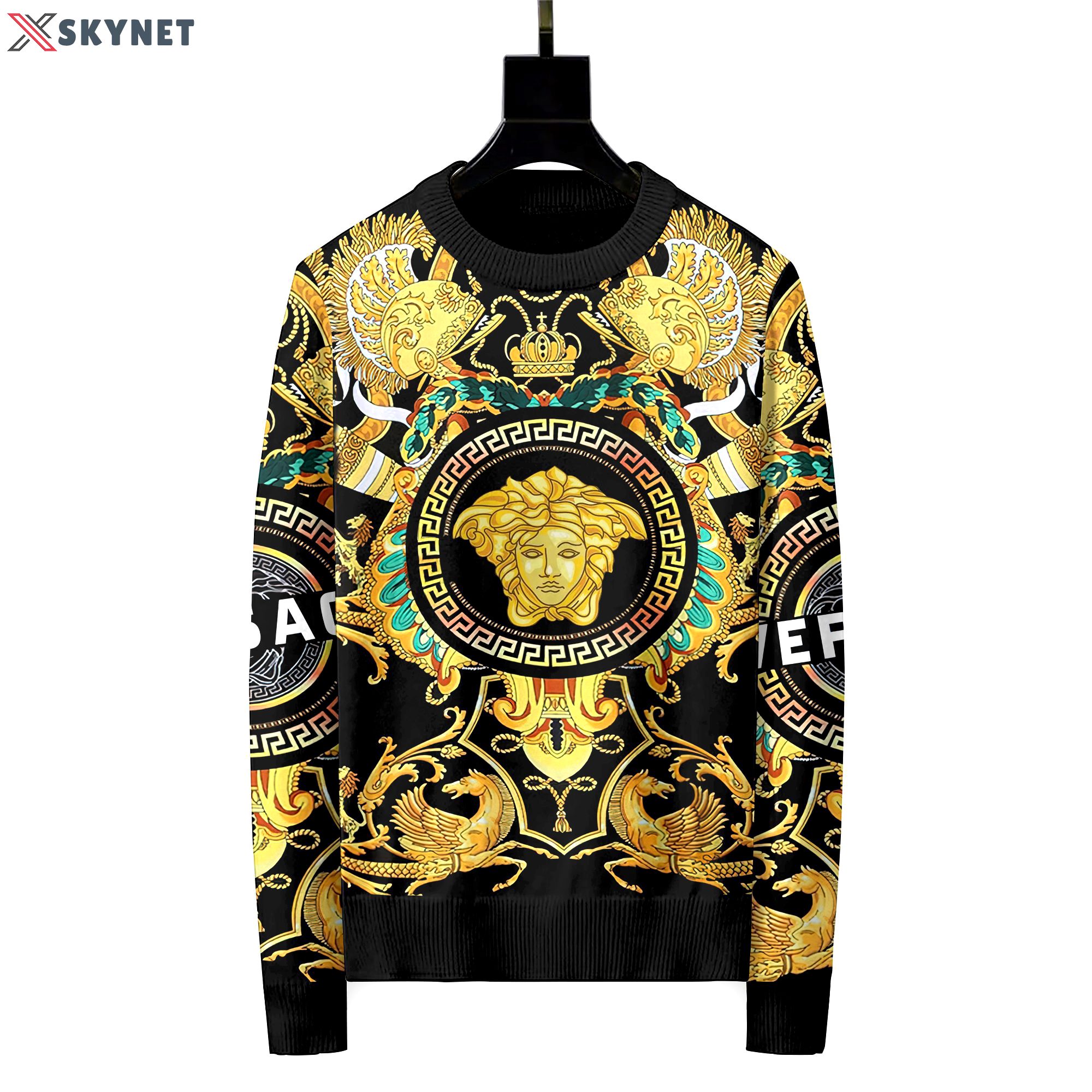 Versace luxury ugly sweater for winterhot 2025 style 820 Christmas Ugly Sweater