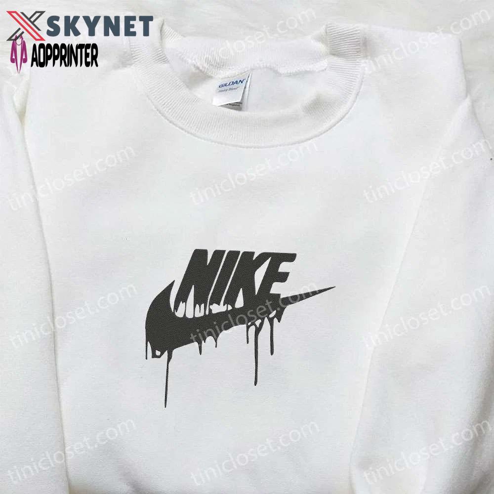 Vintage nike x melt embroidered sweatshirt – best nike inspired gift Embroidered Shirt