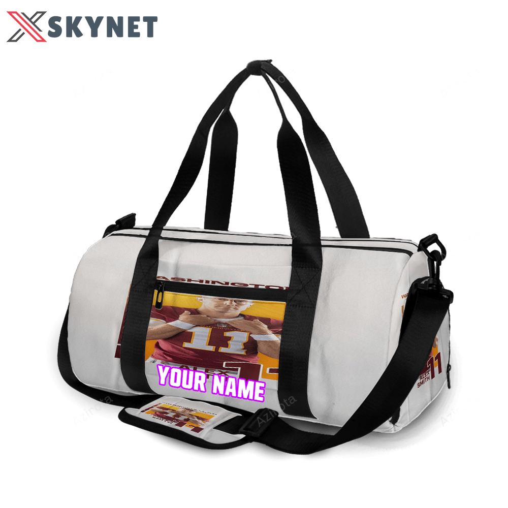 Washington football team alex smith1 personalized name travel bag gym bag 1603 Travel Bag