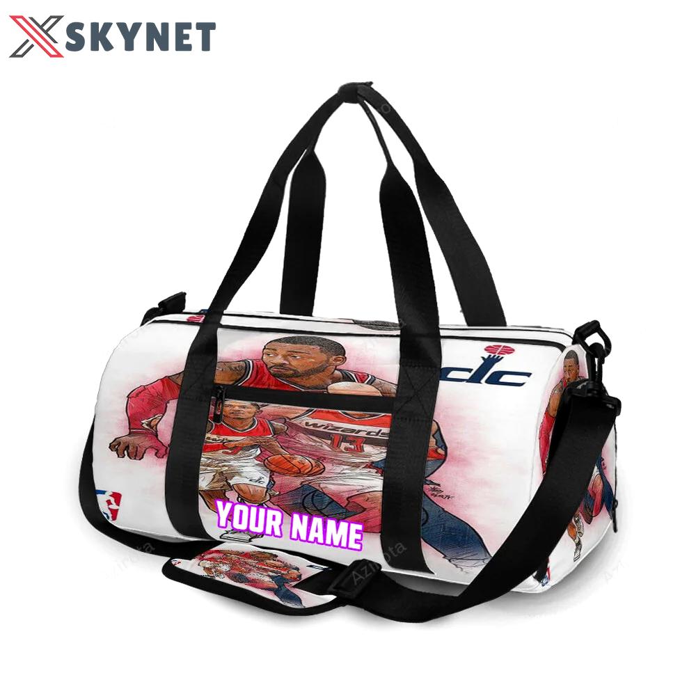 Washington wizards all players3 personalized name travel bag gym bag 2522 Travel Bag