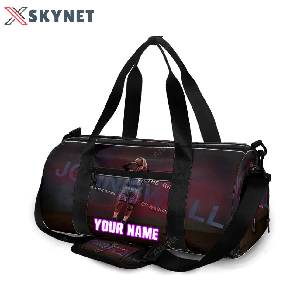 Washington wizards john wall1 personalized name travel bag gym bag 2459 Travel Bag