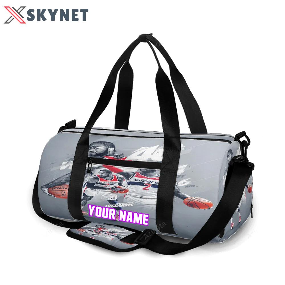 Washington wizards john wall8 personalized name travel bag gym bag 2627 Travel Bag