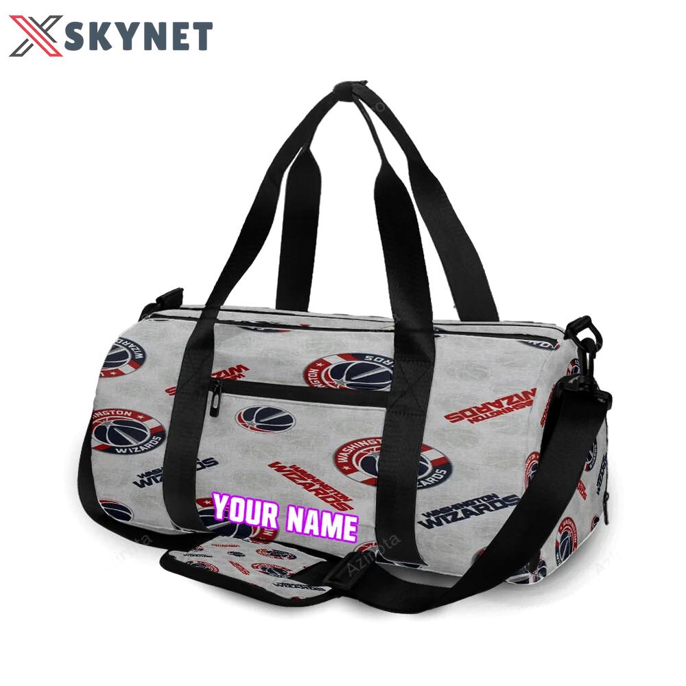 Washington wizards5 personalized name travel bag gym bag 2634 Travel Bag