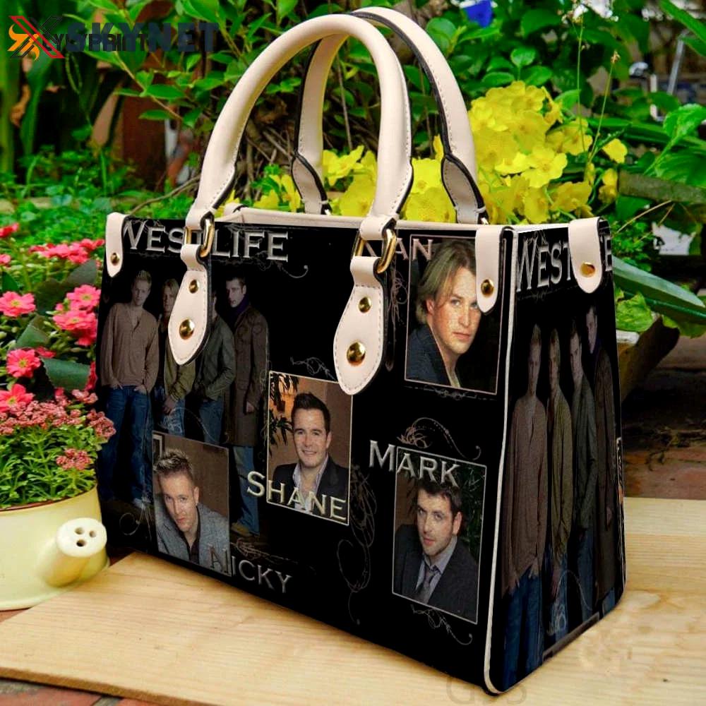 Westlife band lover 1g leather bag for women gift 1430 Women Leather Hand Bag