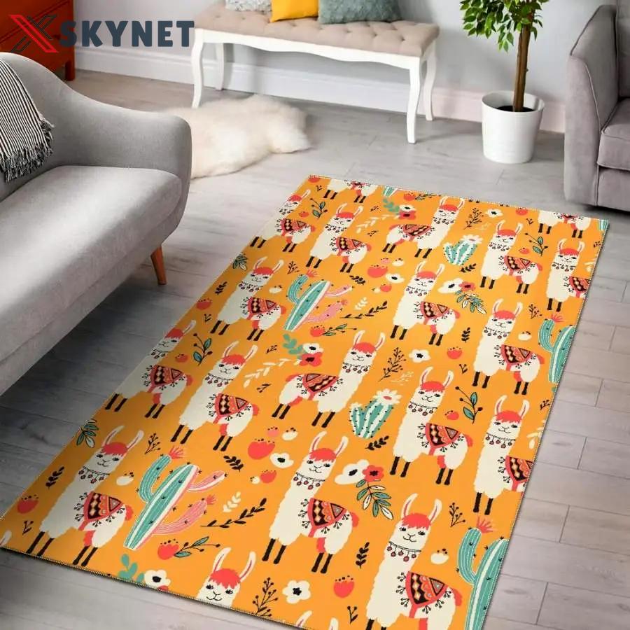 Wolf chief native american area rug living room rug home decor Rectangle Rug