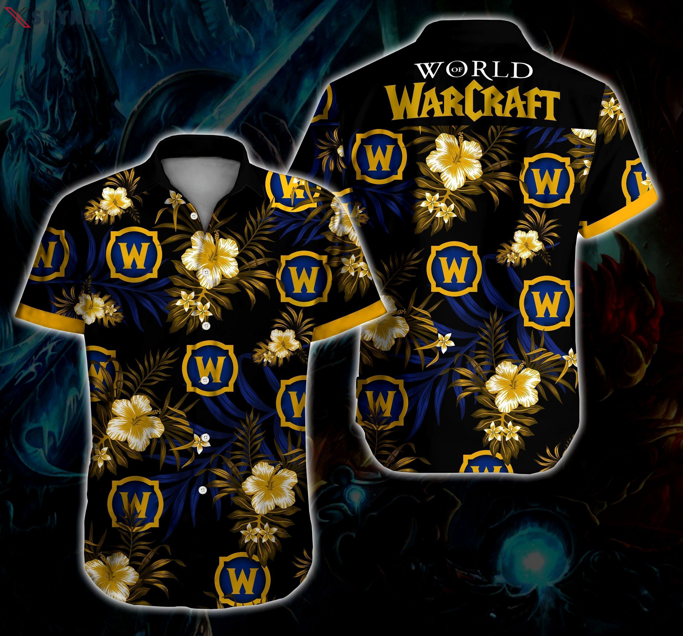 World of warcraft hawaiian shirt Hawaii Shirt Shorts & Flip Flops