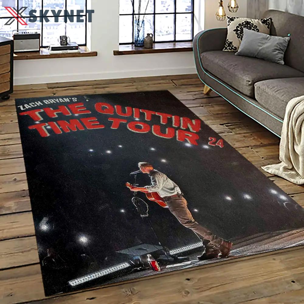 Zach bryan country rock music retangle carpet area rug home decor best gift for fan and friends zb30 Rectangle Rug