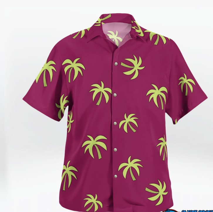 3d hawaiian shirt one piece franky Hawaii Shirt Shorts & Flip Flops