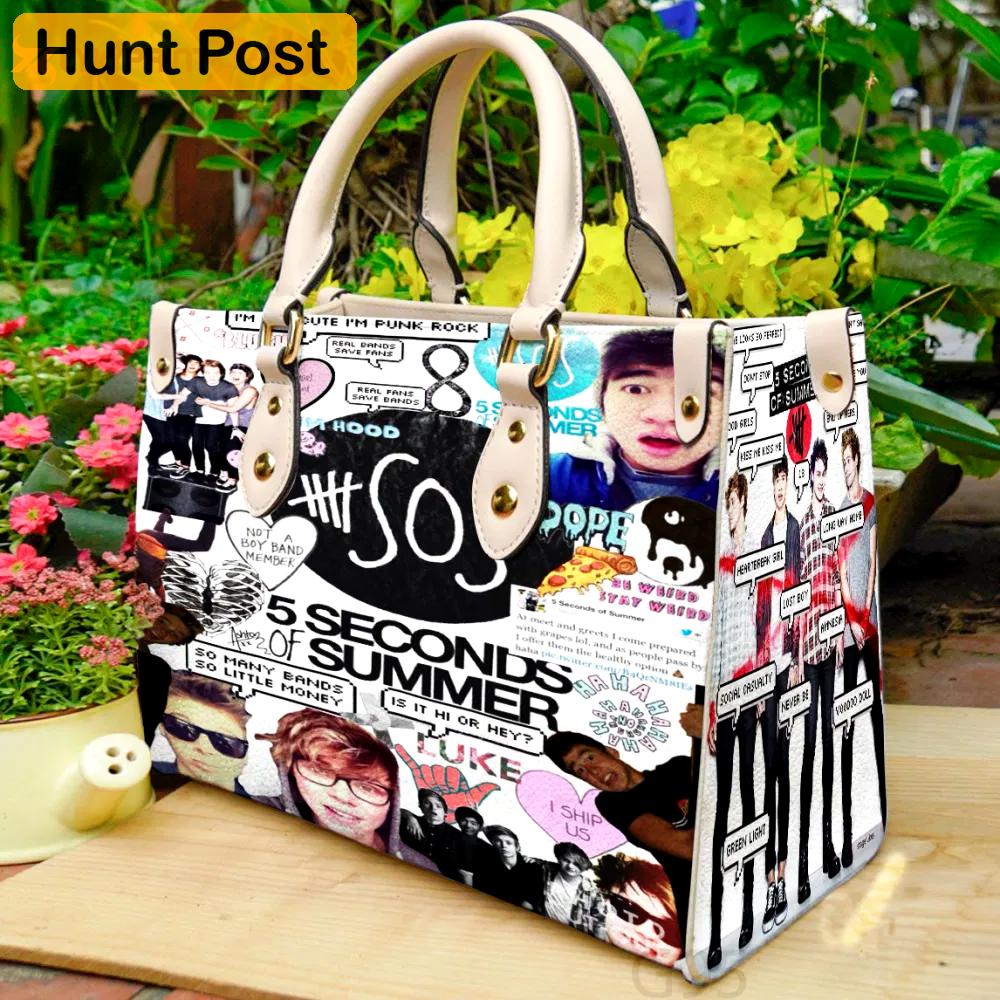 5 seconds of summer 1 leather bag for women gift 946 Women Leather Hand Bag