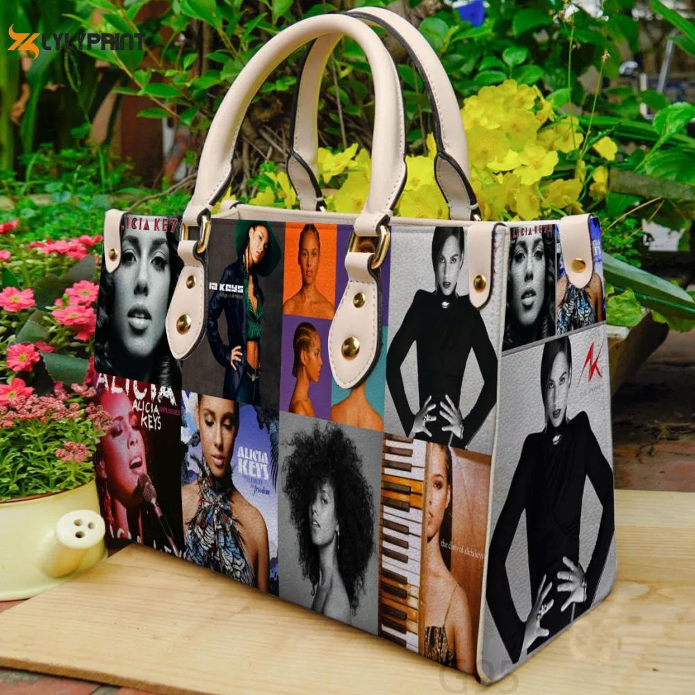 Alicia keys leather bag g95 1950 Women Leather Hand Bag