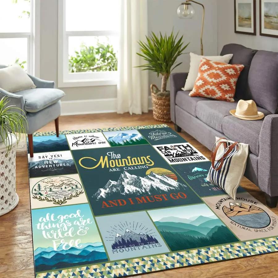 Anime horizon carpet floor area rug living room rug home decorhome decorbedroom living room decor Rectangle Rug