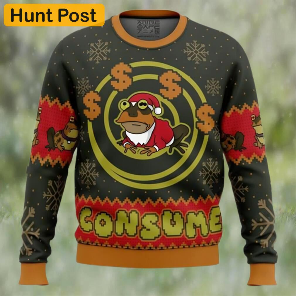 Anime sweater consume futurama ugly christmas sweater Christmas Ugly Sweater