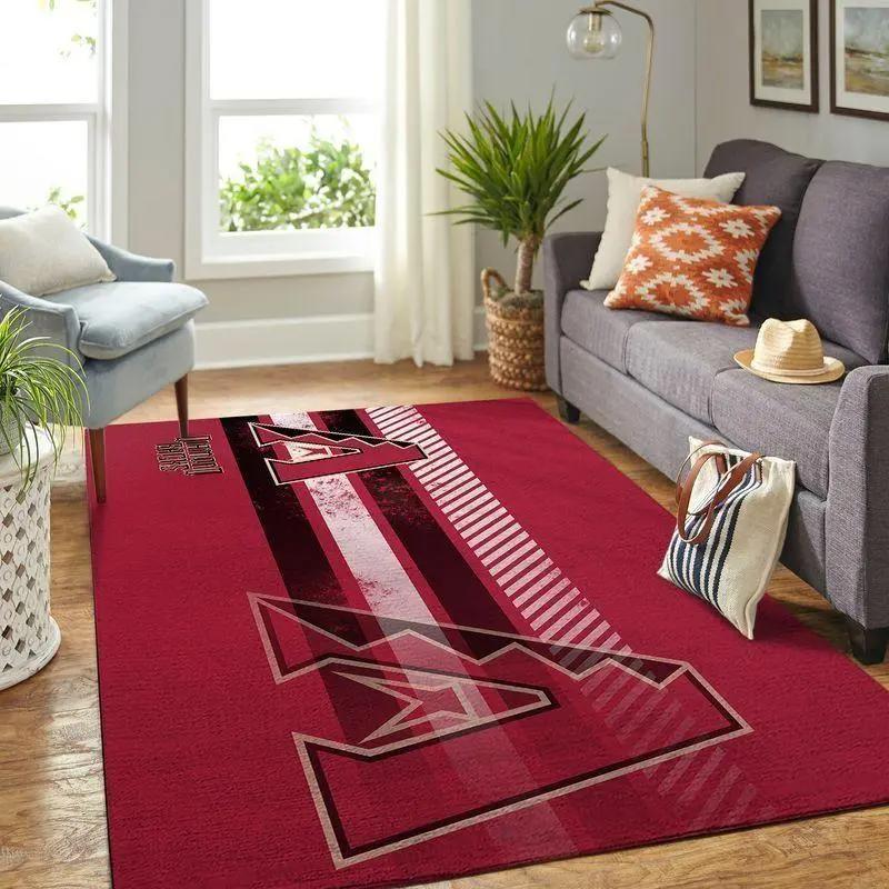 Arizona diamondbacks area rug mlb baseball team logo carpet living room rugs Rectangle Rug