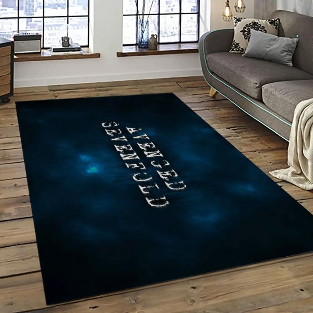 Avenged sevenfold heavy metal band music metalheads carpet area rug home decor best gift for friends as11 Rectangle Rug