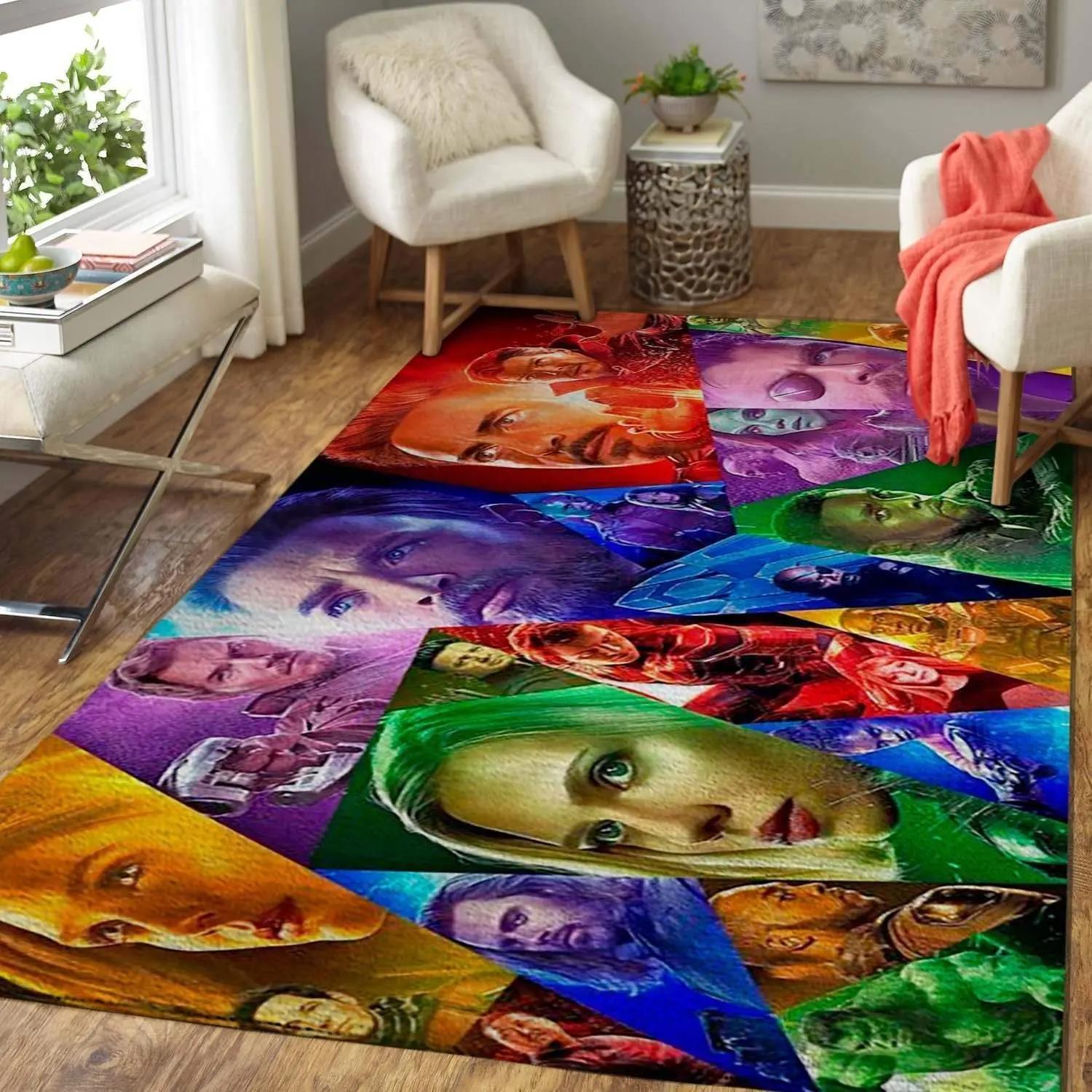 Avengers: infinity war area rugs marvel superhero movie floor rug home decor rug regtangle carpet floor decor home decor Rectangle Rug