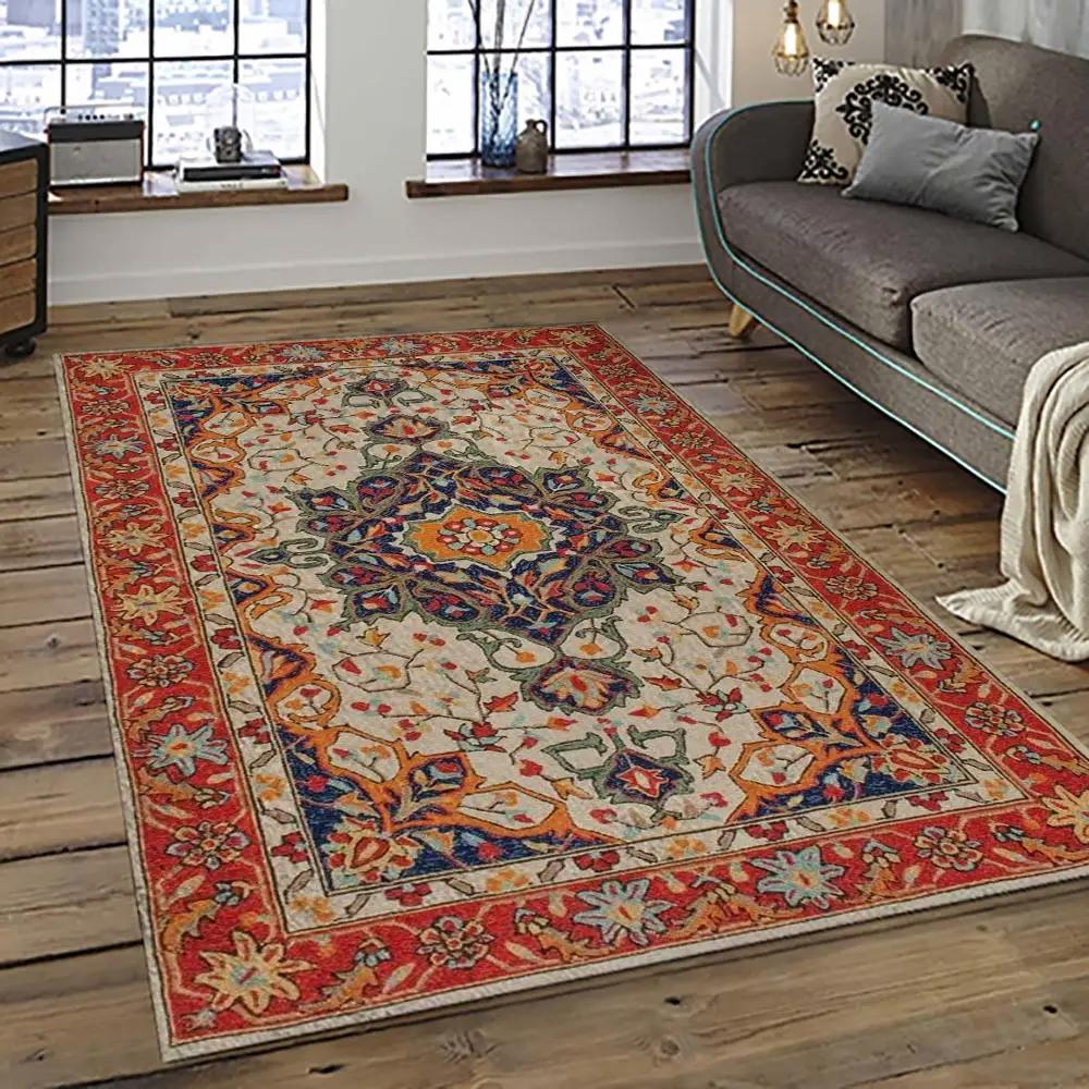 Aztec southwestern geometric shape pattern carpet area rug best gift for home decor event gift asg26 Rectangle Rug