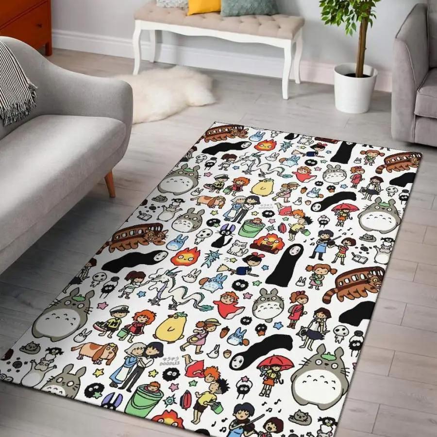 Bicycle pattern print area rug living room rug home decor Rectangle Rug
