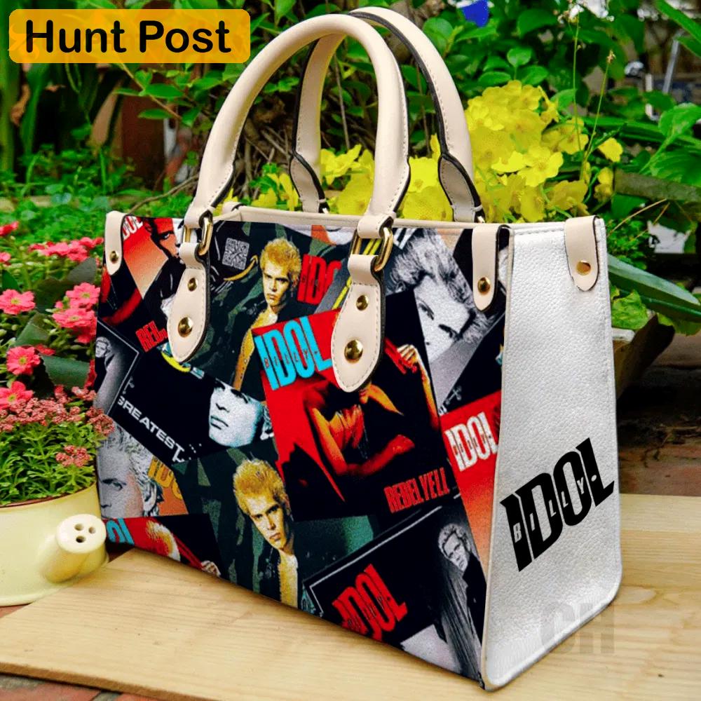 Billy idol leather handbag gift for women 2854 Women Leather Hand Bag