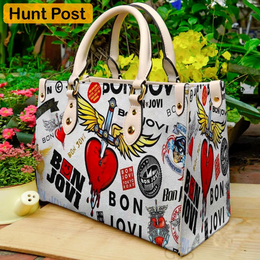 Bon jovi leather bag for women gift 4015 Women Leather Hand Bag