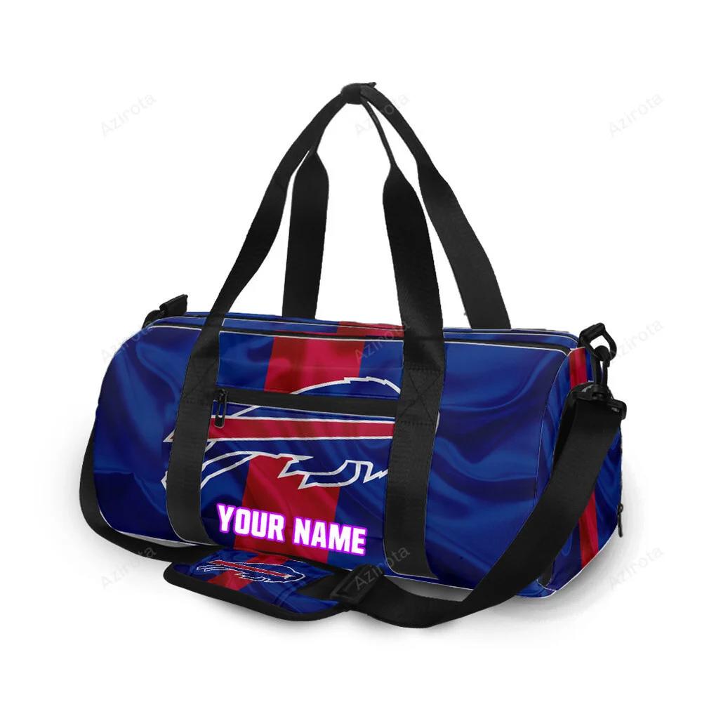 Buffalo bills logo v141 personalized name travel bag gym bag 1253 Travel Bag