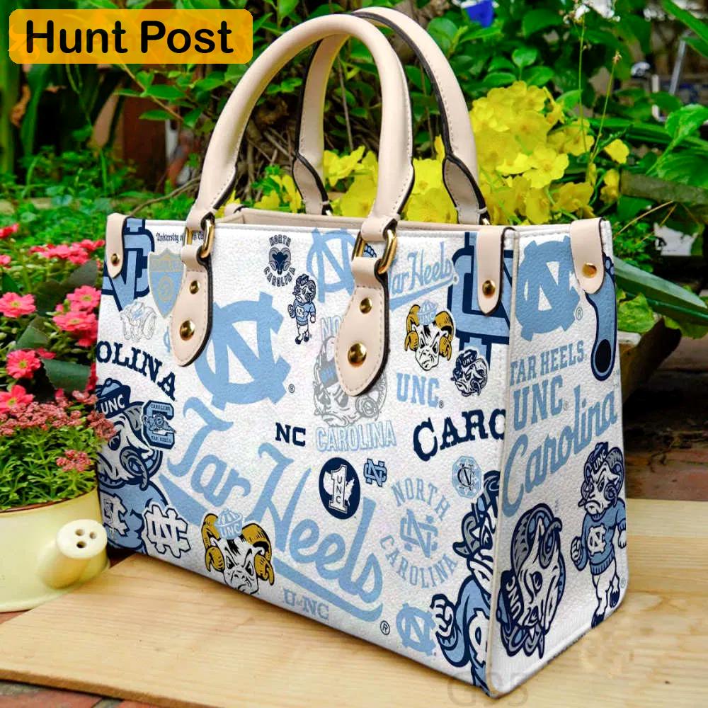 Carolina tar heels 1 leather handbag gift for women 471 Women Leather Hand Bag