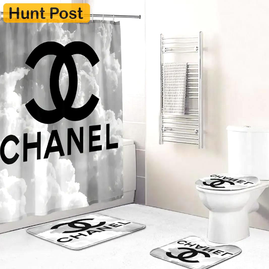 Chanel cloud fashion logo limited luxury brand bathroom set home decor Bathroom Set