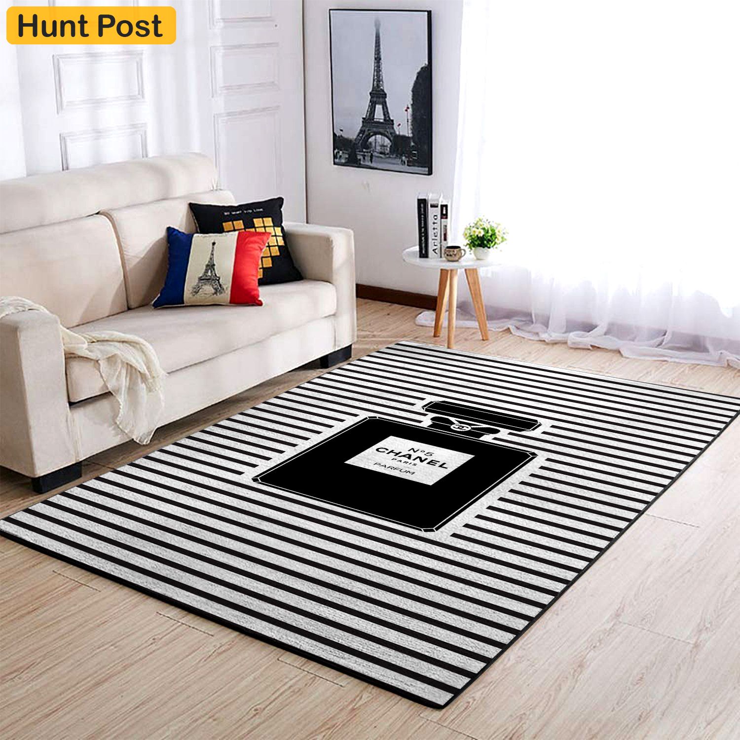Chanel n coco logo type 544. Upgrade Your Living Room with Luxury Home Decor: Area Carpets, Floor Decor, Door Mats, and Hot Gift Items with style a High-End Fashion Brand Rectangle Rug