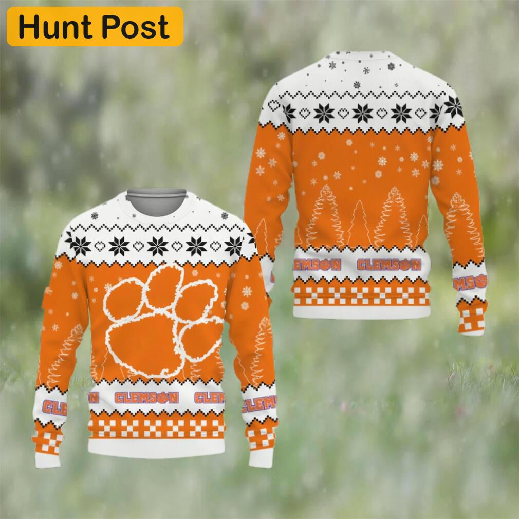 Clemson tigers ugly christmas sweater Christmas Ugly Sweater