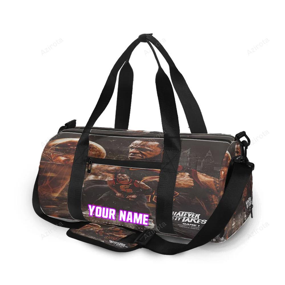 Cleveland cavaliers team10 personalized name travel bag gym bag 1250 Travel Bag