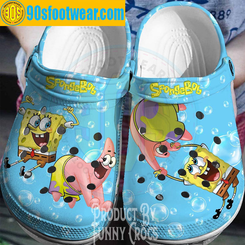 Crocs outfit - 3d spongebob crocs slippers – spongebob squarepants television series clogs - 2 Crocs Outfit