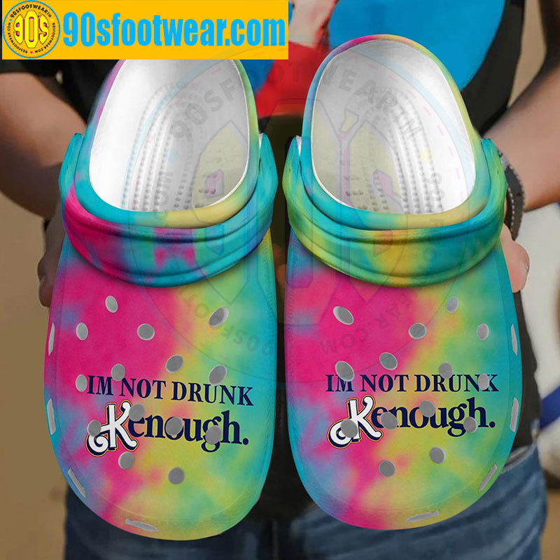 Crocs outfit - barbie crocs i’m not drunk kenough doll movie tie dye classic clogs - 179 Crocs Outfit