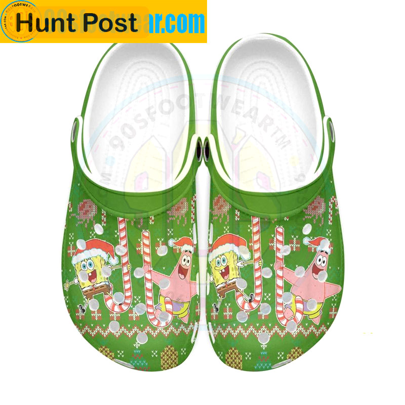 Crocs outfit - christmas holiday spongebob and patrick crocs – spongebob squarepants clogs - 377 Crocs Outfit